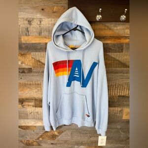 RARE* Aviator Nation Ice Logo Stitch Hoodie
